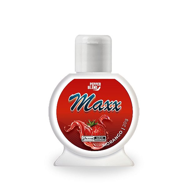 Gel Comestível Maxx Morango 20g