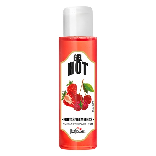Gel Aromatizante Hot - Frutas Vermelhas - 35ml