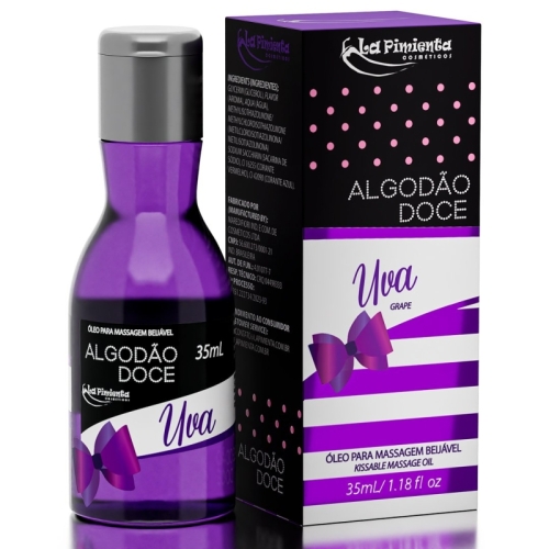 Óleo Beijável Algodão Doce - Uva 35ml