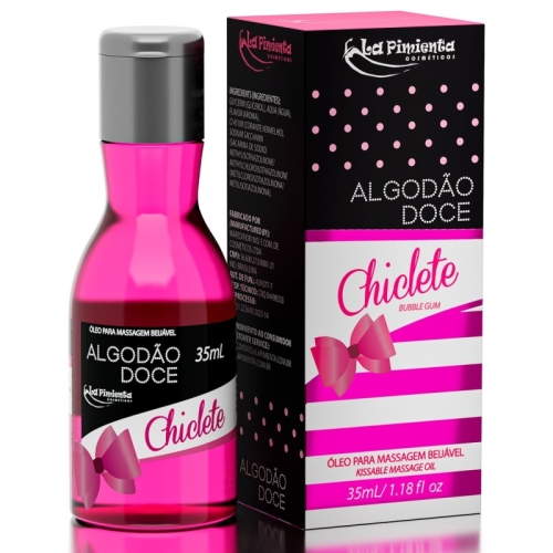 Óleo Beijável Algodão Doce - Chiclete 35ml