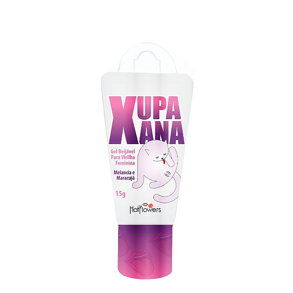 Gel Beijável Xupa Xana – Melancia com Maracujá 15g