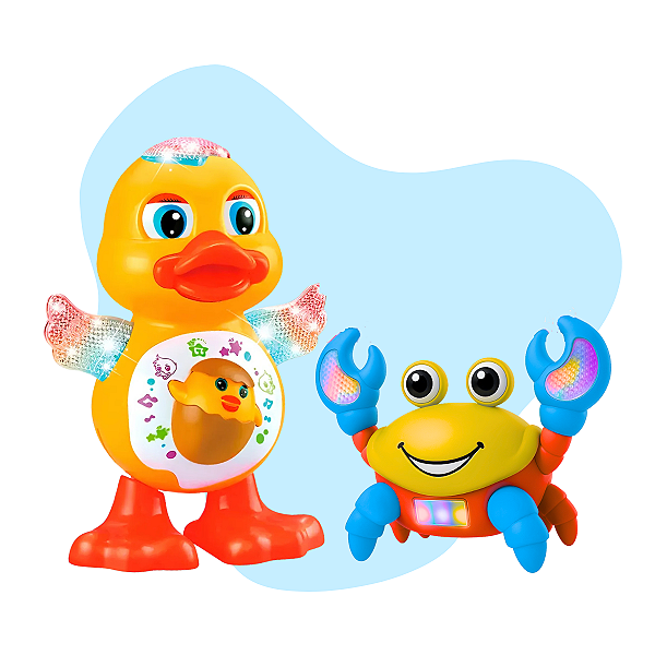 Pato Dançante + Caranguejo Fujão