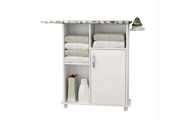 TABUA DE PASSAR ROUPA FLORENCE - BRANCA