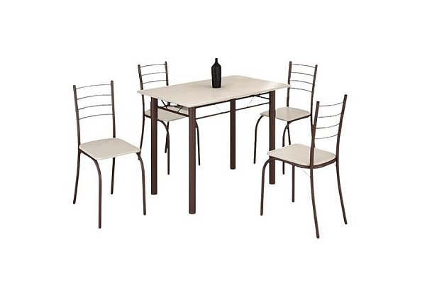 CJ.RIO 100X60 PEDRA MARROM/OFF TEC 163 - M TEIXEIRA