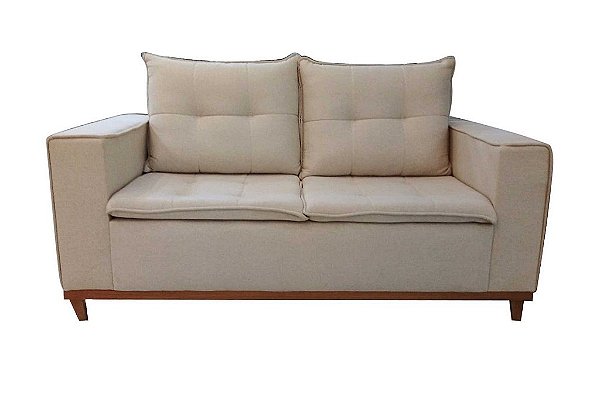 SOFA TAUBATE 200CM VELUDO CAPPUCCINO/335 - EST TEIXEIRA