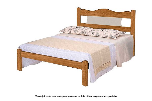 CAMA CASAL MUNIQUE NATURE/OFF FLEX - GABRIELLI MOVEIS