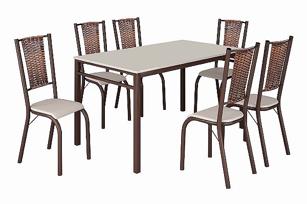 CJ MUNIQUE BASE MALIBU GRANITADA OFF 140X75 MARROM TEC164