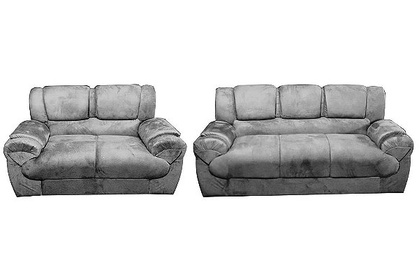 SOFA 3X2 LUG SF.4050 7025 CINZA - PRIMOR