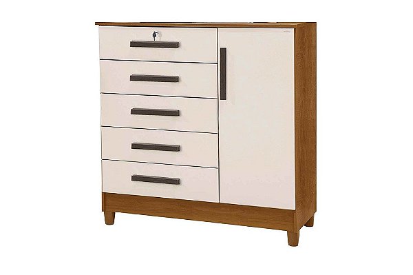 COMODA VITORIA 5GAV C/ SAPAT MEL/OFF - RUD RACK