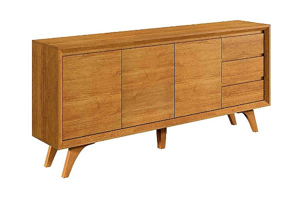 BUFFET VERTEX 3PTA 3 GAV 180CM NATURALE - MAVAULAR