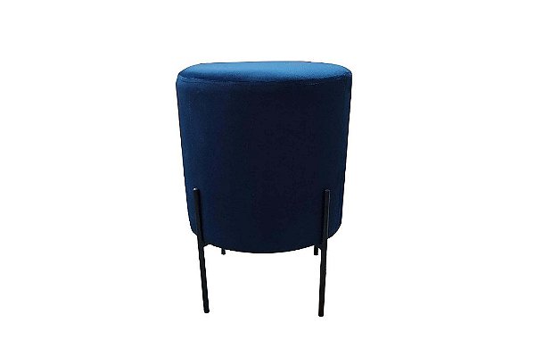 PUFF DENVER VEL AZUL - ESTOFAMART