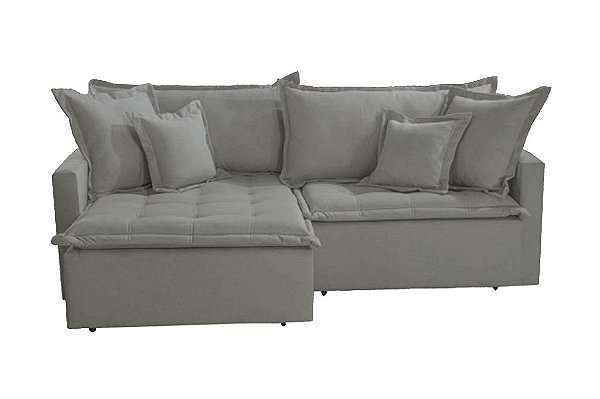 SOFA RETR SF.2360 ZOE 260CM LINHO CHUMBO/06 - INNOVE