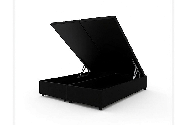 BOX BAU SIMPLES *158 CORINO PRETO - BIOSTAR