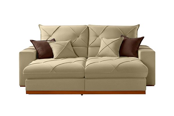 SOFA RETR GRAN BELLO 320 LIN BEGE/30 - IMPERIO
