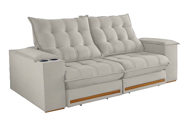 SOFA RETR MERITI P/COPO 250 BEGE/475 - EST TEIXEIRA