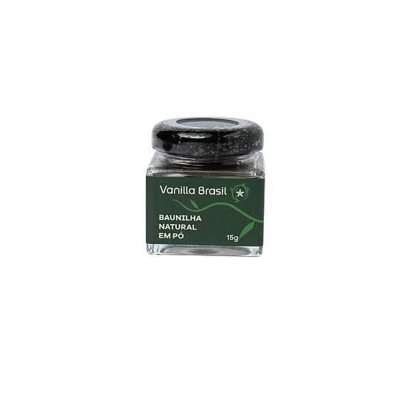 Baunilha Natural em Pó Vanilla Brasil - 15gr