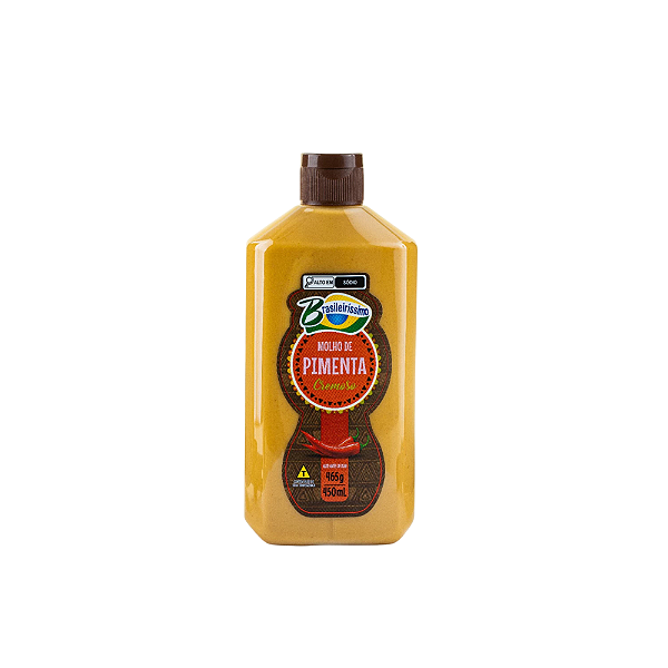 Molho de Pimenta Cremoso Brasileirissimo - 450ml ou 215ml