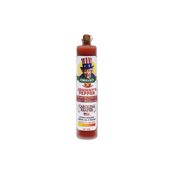Molho de Pimenta Johnnys Pepper Carolina Reapper - 50ml