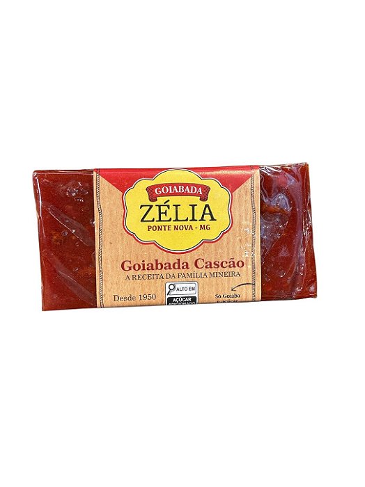 Goiabada Cascão Zélia em Barra - 250gr