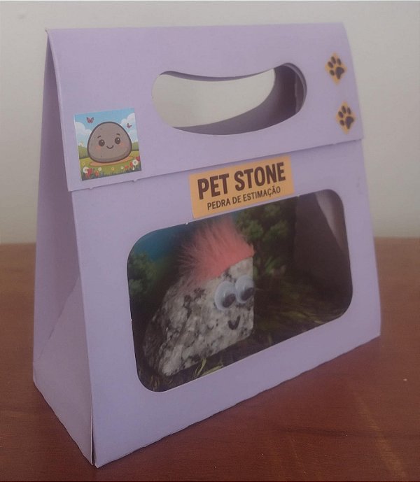 PET STONE - PEDRA DE ESTIMAÇÃO