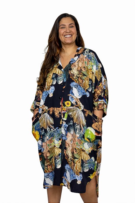 Camisão Capuz - Misturart