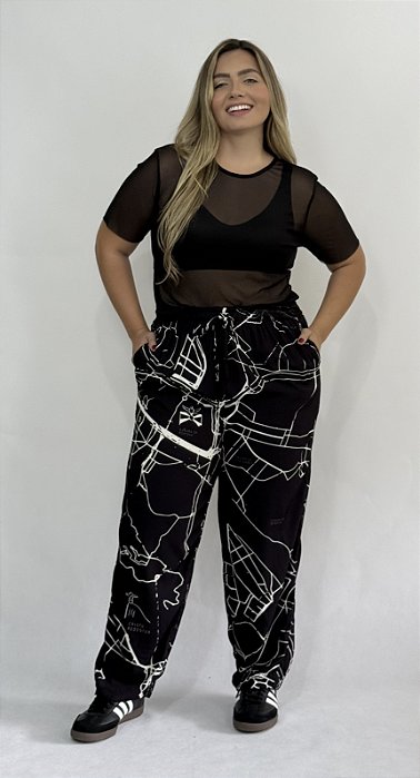Calça Viscose RJ - PRETO
