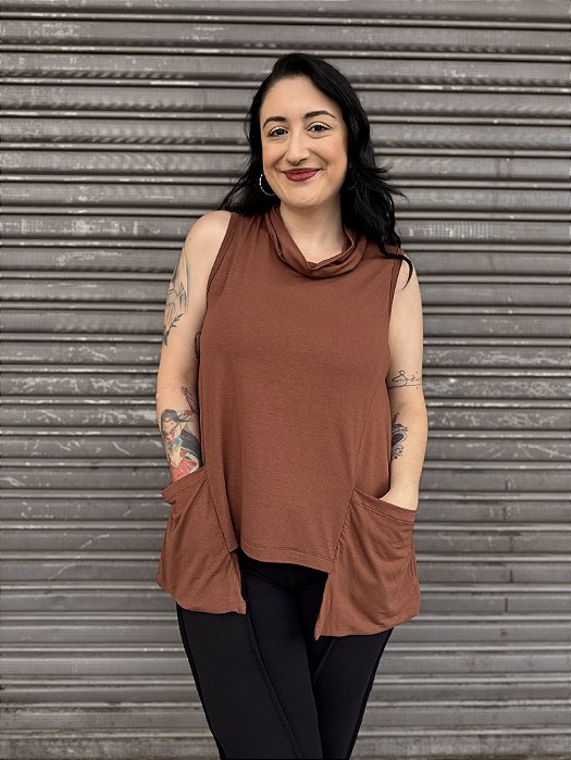 Blusa Origem - MARRON