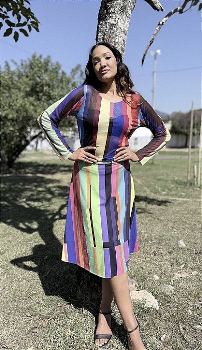 Blusa Tule Frequencia - CORES