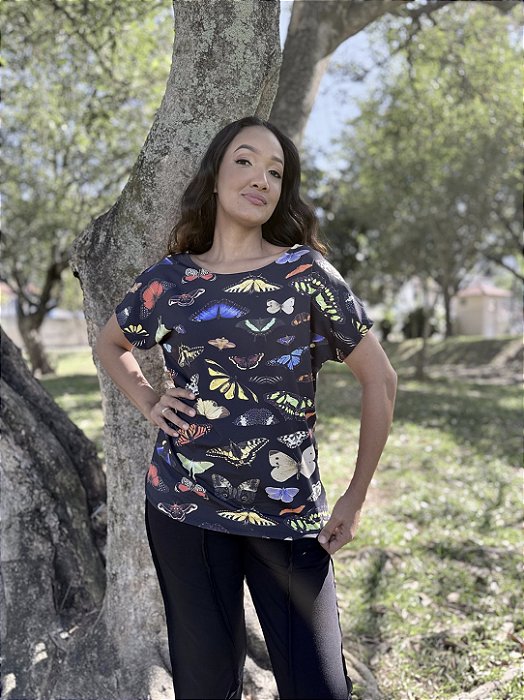 Blusa Japonesa Bobrboleta - CORES