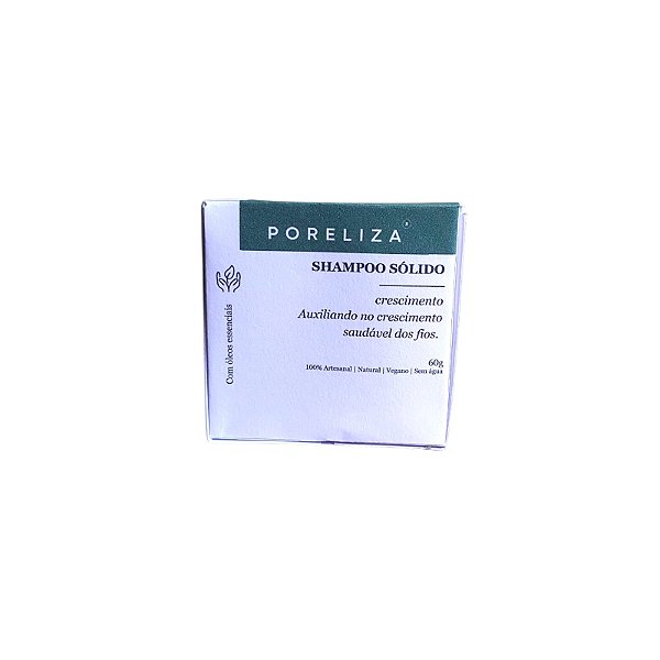 Shampoo Sólido Natural- Crescimento e Revitalização – 60g