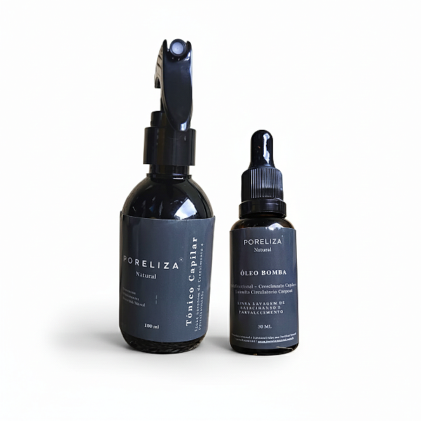 Combo Tônico Capilar + Óleo Bomba- Cabelos saudáveis e fortalecidos