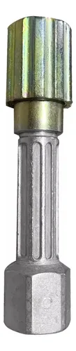Bico Esguicho Regulável para Lava Auto Jato 1/2" Saída 3,2mm Metal