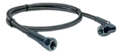 Mangueira Turbina Inox Prensada com Conexões - 1 metro