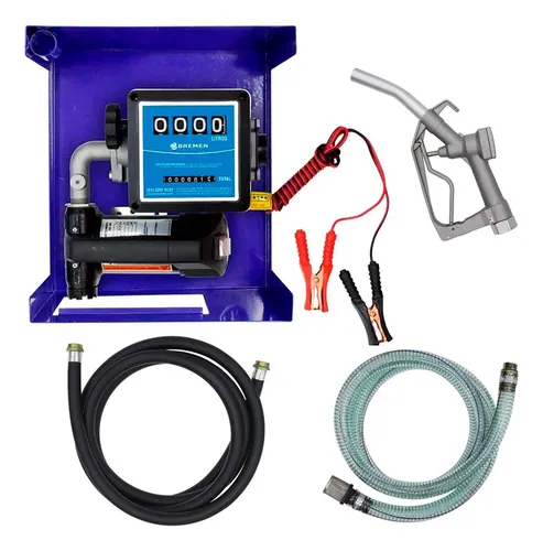 Kit Bomba de Abastecimento de Óleo Diesel 12V 40L/min Bremen 8830