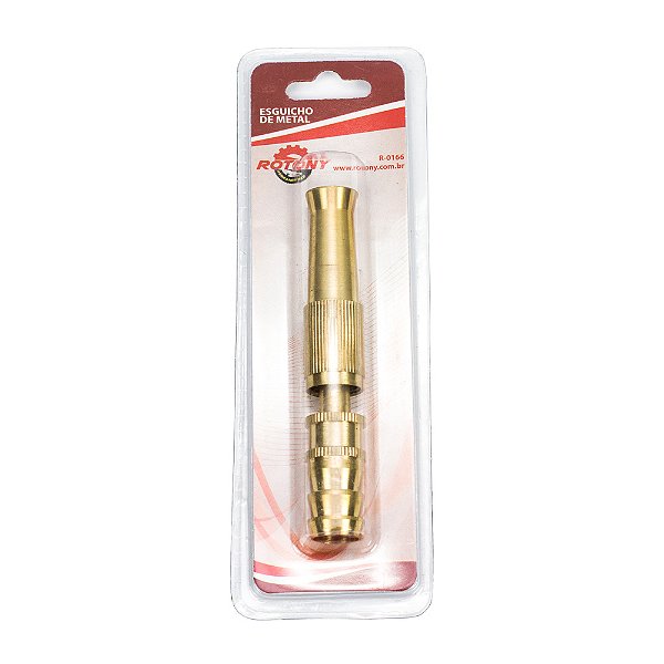 Esguicho de Metal Tipo Mignon - Mangueira 1/2"