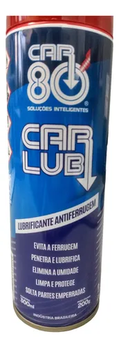 Desengripante e Lubrificante Antiferrugem Carlub Car80 - 300ml