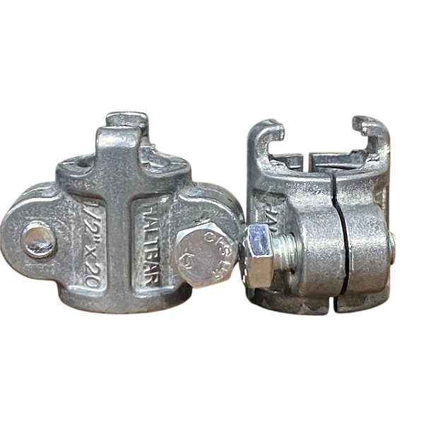 Kit de Abraçadeira Alta Pressão Lava Auto - 1/2" - 20mm (2 Peças)