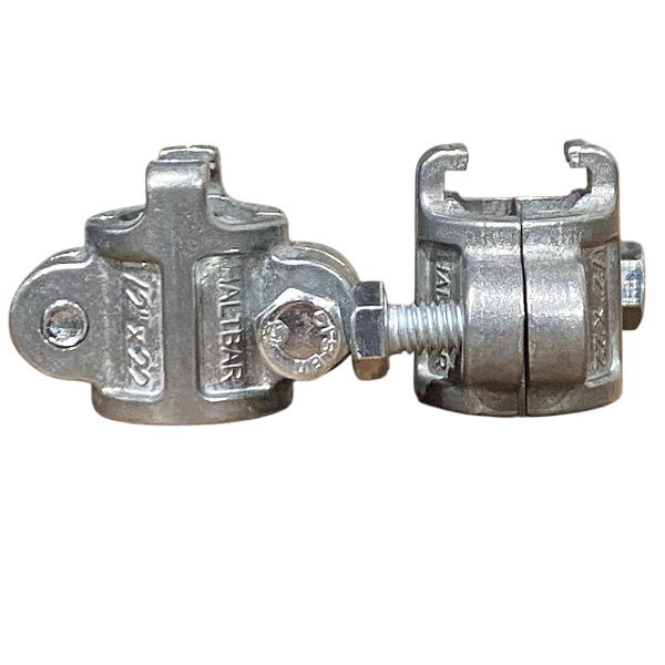 Kit de Abraçadeira Alta Pressão Lava Auto - 1/2" - 22mm (2 Peças)