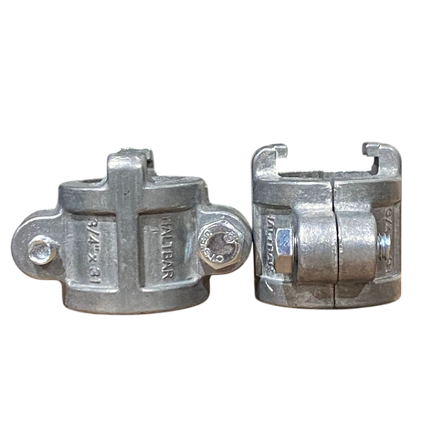 Kit de Abraçadeira Alta Pressão Lava Auto 3/4" - 31mm (2 Peças)