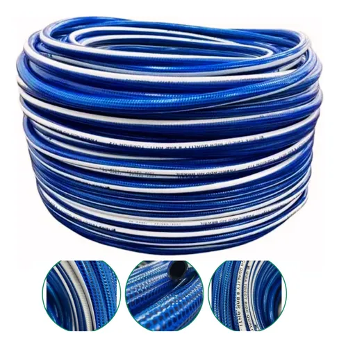 DUPLICADO - Mangueira Jardim Azul Tricotada Anti Torção 30 Metros Ibirá