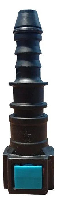 Conector Quick Reto Mangueira Injeção 6,30mm X 5/16 C/ Anel
