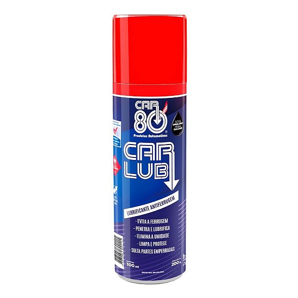 Desengripante Limpa E Protege Carlub Car80 Lub Antiferrugem