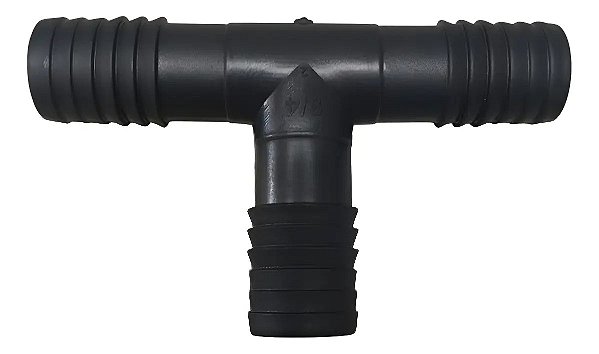 Kit 10 União Emenda Conexão Adaptador Tee Mangueira 3/4 Preto