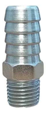 Espigão Conector Fixo Rosca Npt Macho 1/4 Mangueira 1/2