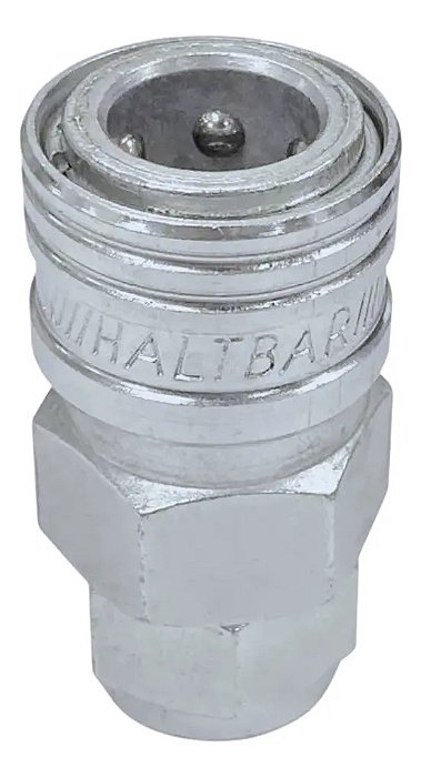 Engate Rápido 3/8'' Rosca Fêmea 1/4'' Bsp Hidraflux