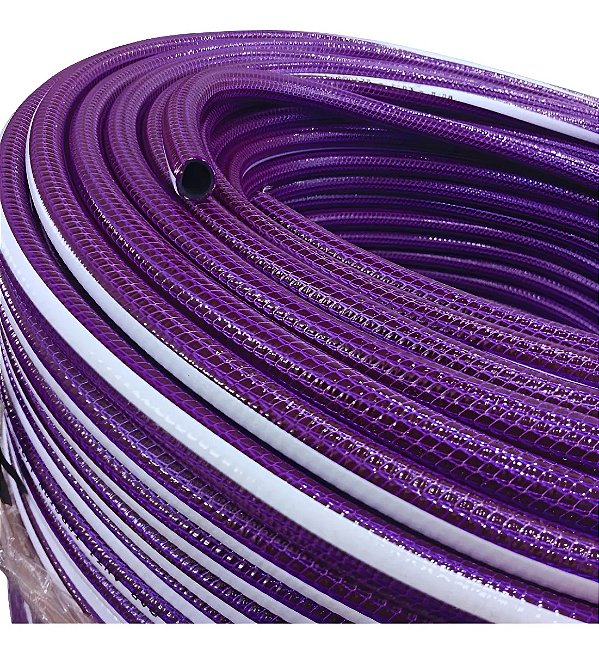 Mangueira Jardim Roxa Tricotada Anti Torção 20 Metros Ibirá - Violeta