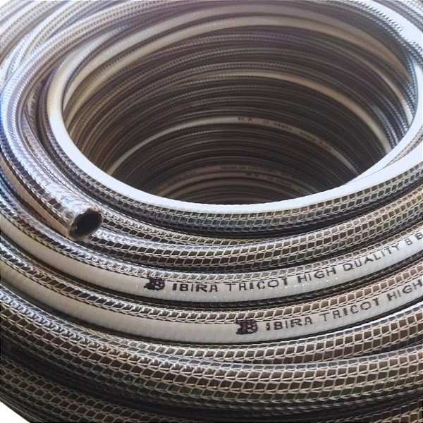 Mangueira Jardim Preta Tricotada Anti Torção 20 Metros Ibirá Preto