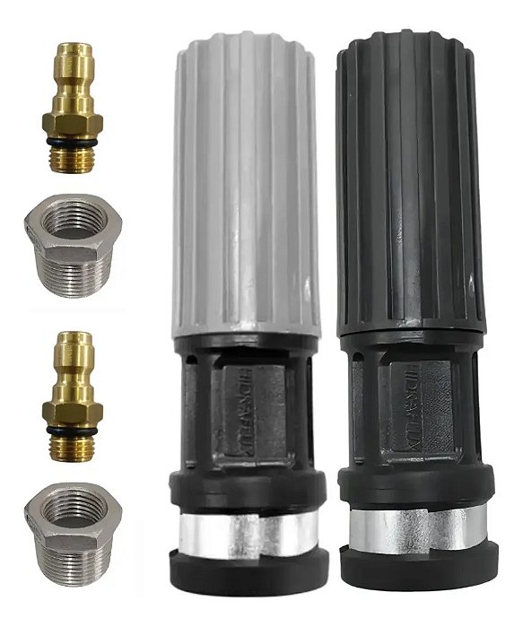 Kit Esguicho Lavadora Alta Pressão + Pino Engate Rápido