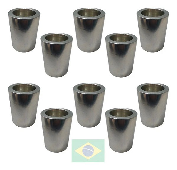Kit 10 Capa Prensar Mangueira 1/2 Nacional C/ Descasque -