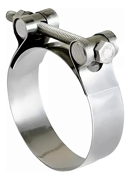 Abraçadeira Tucho 48-54 Mm T-clamp Para Mangotes 100% Inox